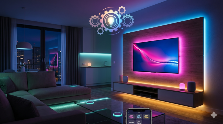 O Segredo dos Setups Famosos: Onde e Como Instalar Fitas LED Inteligentes